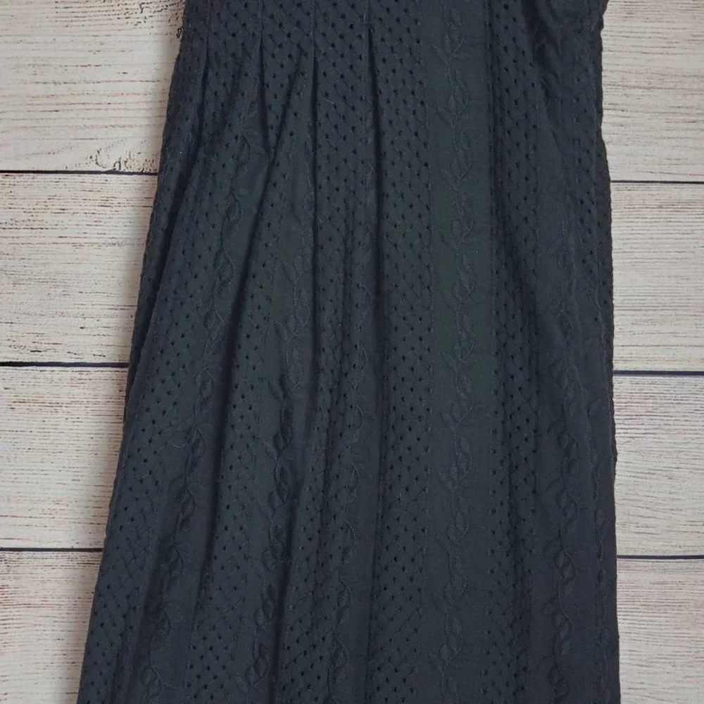 Suzi Chin for Maggy Boutique black square neckline dress - Picture 2 of 6